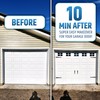 Strong & Glossy Magnetic Garage Door Windows - Fits 1