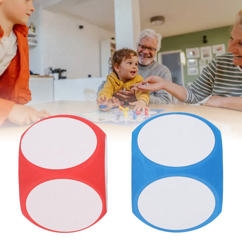 2pcs Dry Erase Dice Set Write On Wipe Off Dry