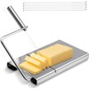 FMH Stainless Steel Cheese Slicer With 5 Replacement Wires Cuts
