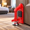 Portable Door Stop Alarm for Travel – Adjustable Metal Door