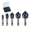 toolant Noir-Ti Cobalt Countersink Drill Bit Set(Pro), Titanium Aluminum Nitride
