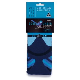 Wilson Payne Down Under Socks - Splendid Fairy Wren, 2-8