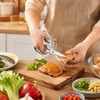Stainless Steel Kitchen Scissors for Food Prep – Heavy-Duty Poultry