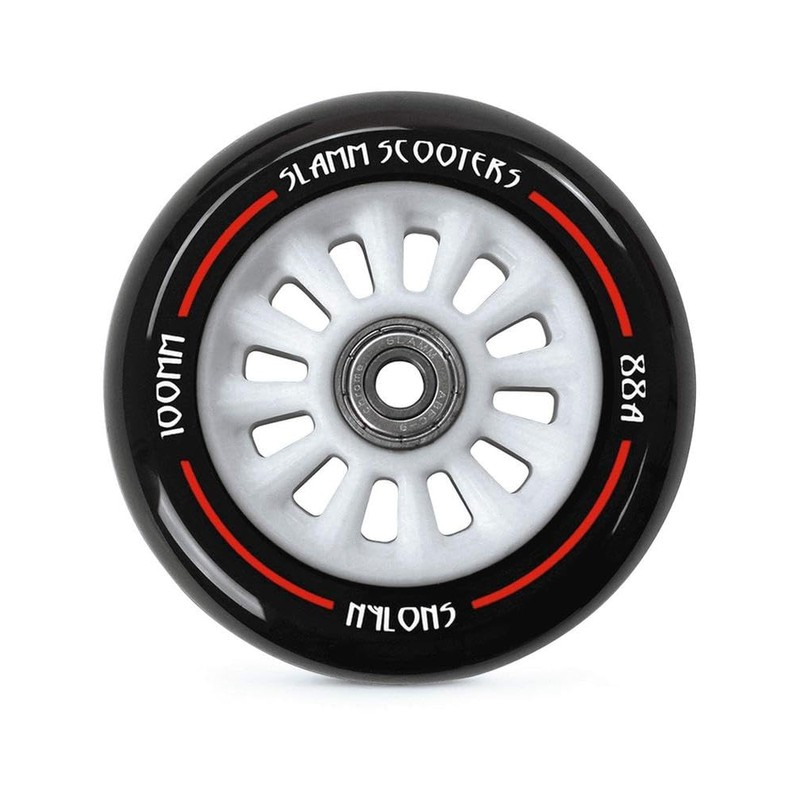 Slamm Pro Scooter Nylon Core Wheel And Bearings - Green
