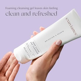 Exuviance Deep Clean Aha Limpiador Facial Espuma Desmaquillador Ácido Glicólico Jabón Onz