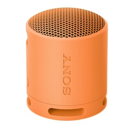 Sony SRS-XB100 Wireless Bluetooth Portable Lightweight Travel Speaker (Orange) with Travel case Bundle (2 Items)