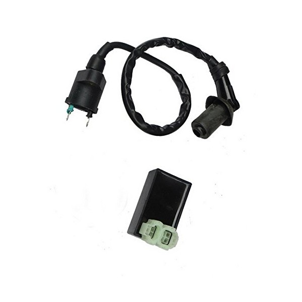 LUO Ignition CDI Box + Coil Replacement Set Fit For