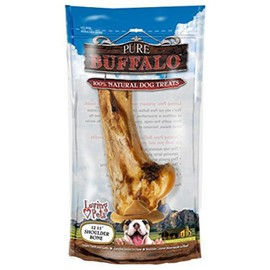 Loving Pets Pure Buffalo 12"-13" Shoulder Bone, Dog Treat