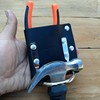 Leather Tool Holster, Leather Axe Belt Loop, Leather Hammer Holder