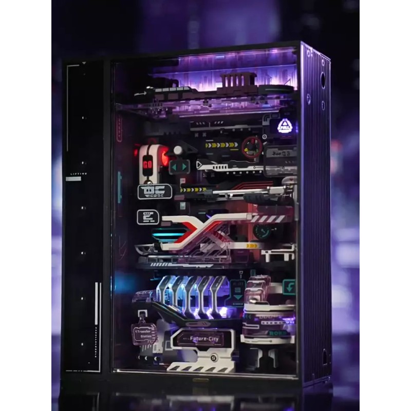 ROKR Parallel World LED 3D Puzzle Marble Run Building Toy