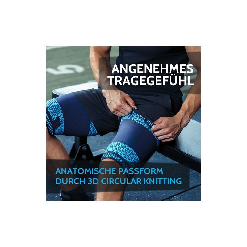 AGILE NOW® Thigh Brace Thigh Compression Stabiliser Non-Slip Thigh Compression
