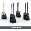 MR.SIGA Toilet Plunger and Bowl Brush Combo for Bathroom Cleaning,