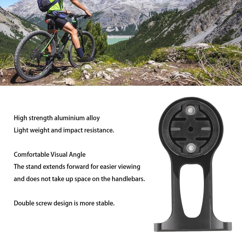 Bike Computer Mount Aluminum Alloy Multifunction Mountain Bike Extended Out
