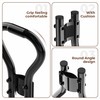 YUEYIN Modern Black Metal Recliner Handle Extender, Oversized Lever Extender