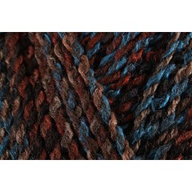 James C Brett Marble Chunky Crochet Yarn 100% Acrylic Wool for Knitting & Crochet - 200g Ball - (MC06) - Single (1 Ball)