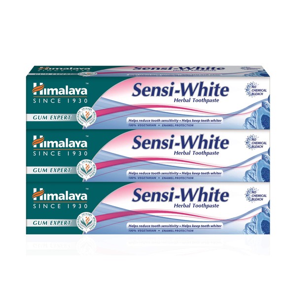 Himalaya Herbal Sensi-white Toothpaste helps in teeth whitening| Rapid and