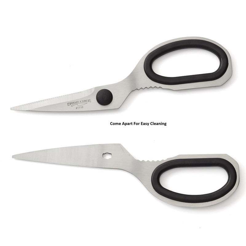 Ergo Chef All Purpose Kitchen Shears, Premium Heavy Duty Stainless-Steel