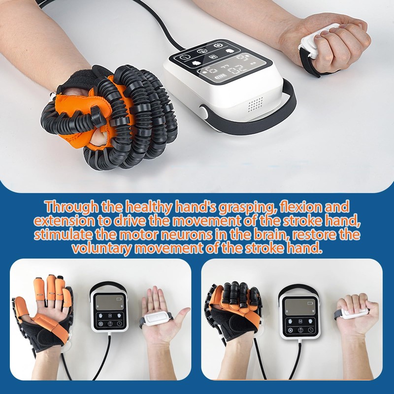 Rehabilitation Robot Glove for Stroke Recovery - Robotic Hand Therapy