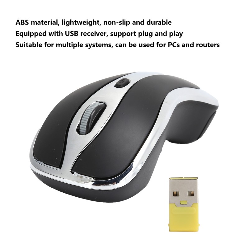 Wireless Mouse 6D Gyroscope 2.4G USB Receiver SetTop Box Mouse