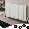 10 Pcs Radiator Pipe Covers and 10 PCS Pipe Collars,