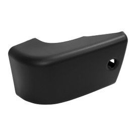 KUAFU Front Bumper End Cap Extension Trim Compatible with 1984-1989 Toyota 4Runner Pickup 4WD Replacement for TO1004157 5210389106 Plastic Black Textured - Left Side