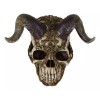 Day of The Dead El Diablo Horned Devil Skull Hell