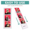 pbf PHOTO BOOTH FRAMES 2x6 Magnetic Picture Frames for Refrigerator