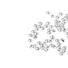 100pcs Transparent Rhinestones Mini Sharpened Bottom Exquisite Crystal Gems for
