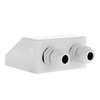 Offgridtec© Roof Guide 2-Way Heavy Duty White ABS for Cable
