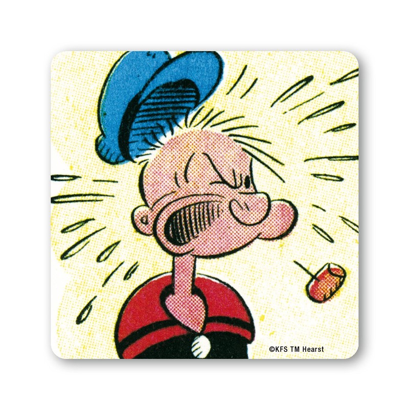 Logoshirt®️ Popeye der Seemann I Popeye & Olivia I Untersetzer