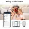 Elektronisches Smart Heizkörperthermostat Set mit Zigbee Gateway WiFi Starter Kit