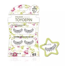 Chanty Dolly Wink False Makeup Japanese Styles Natural Long Toyoepin Eyelashes 03