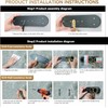 LandHope Hair Dryer Wall Mount Holder Compatible with Dyson Supersonic,