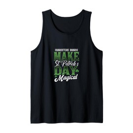 Charcuterie Board St. Patrick's Day Magic Leprechaun Fun Tank Top