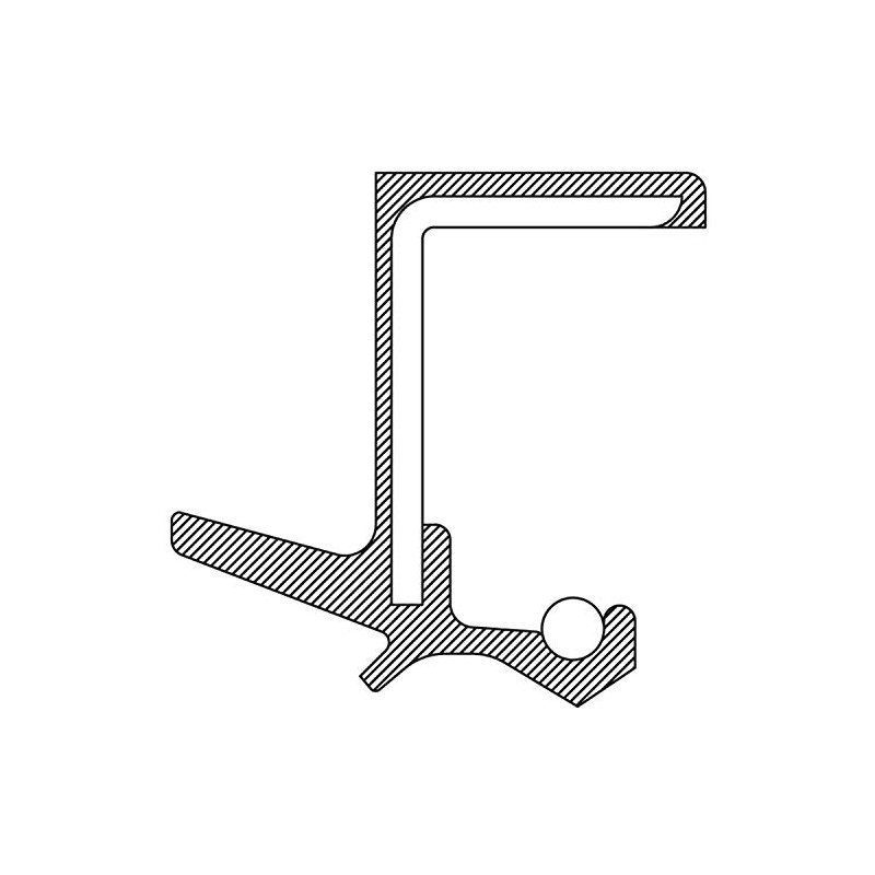 National 710633 Auto Trans Output Shaft Seal