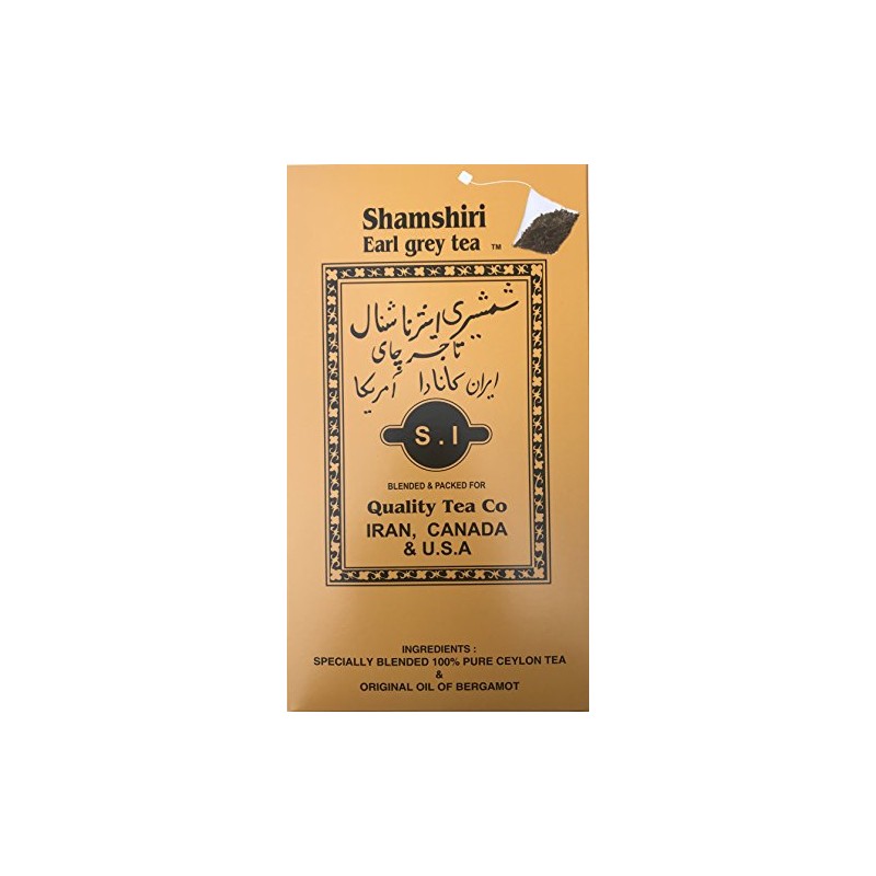 Shamshiri Earl Grey Tea Bags (100 Pouches)