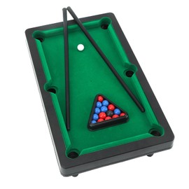 Mini Pool Table, Miniature Pool Game Set Billiard Pool Game Set for Desktop Decoration Ornament for Kids Gift