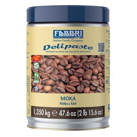 Fabbri Delipaste Coffee, Flavoring Compound for Gelato, Ice Cream, Soft Serve, Pastry and Confectionary - 1 Tin of 2.9 lb
