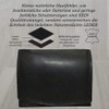 flevado Maxi Coin Compartment Leather Wallet Viennese Box Wallet with