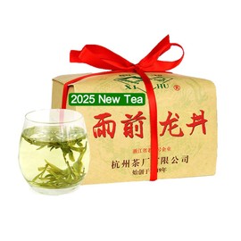 Dragonwell Longjing Tea(Yu Qian),Fresh West Lake Dragon Well Green Tea Leaf Picked Before Grain Rain Day,8.8oz./250g,3rd Class,雨前龙井