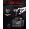 Hawki Skeleton Earbuds True Bass Fully Adaptive Noise Reduction, Black
