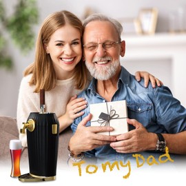 GREEN HOUSE COCKTAIL AND DRAFT BEER DISPENSER - Converts Any Type of Can, Bottle Beer or Juice into Beer Cocktail or Tap Draft Beer with Ultra Fine Foam to keep taste longer.