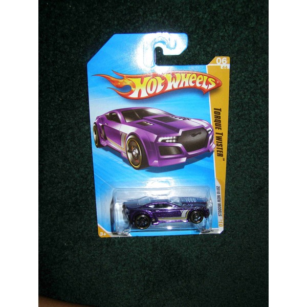 2010 HOT WHEELS NEW MODELS 06/44 PURPLE TORQUE TWISTER by