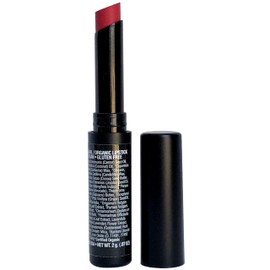 Mom's Secret Natural Lipstick, Organic, Vegan, Gluten Free, Cruelty Free, Slim Package, Made in the USA, 0.07 oz. (Red Wine Satin)