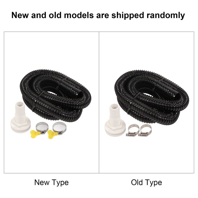 Bilge Pump Hose Plumbing Kit Thru Hull Fitting 1‑1/8in Dia