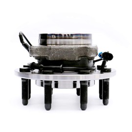 HICKS 515098 Front Wheel Hub Bearing Assembly Compatible with 2007-2010 Chevy Silverado 2500, 2007-2009 Chevy Silverado 3500, 2007-2010 GMC Sierra 2500 HD, Set of 2