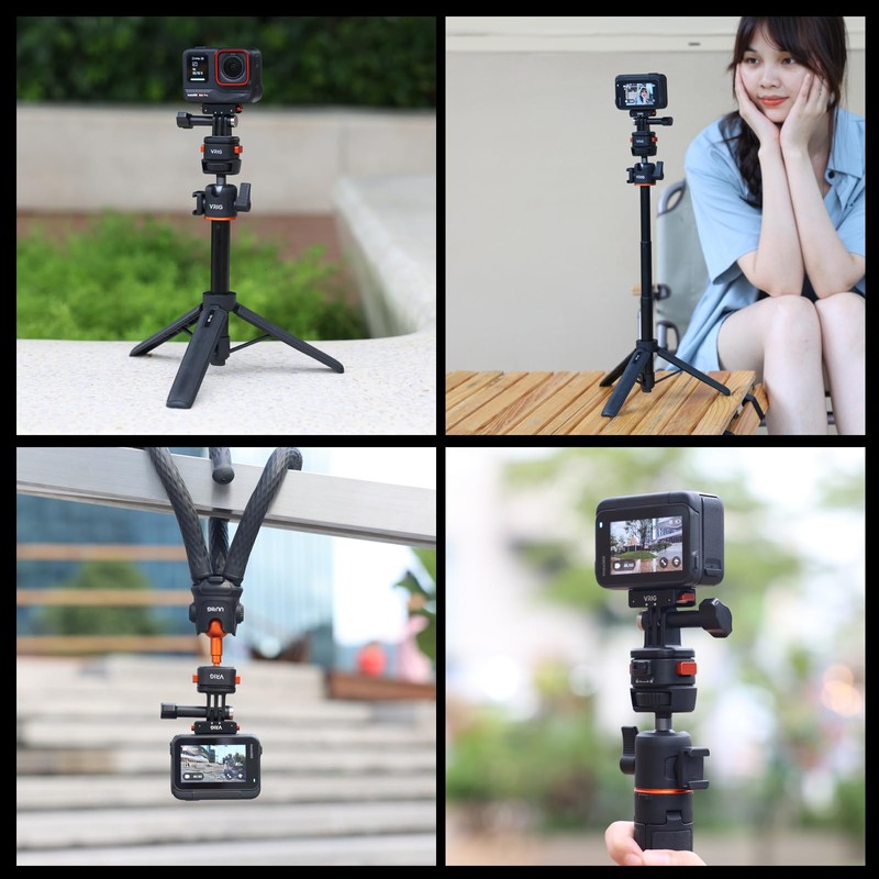 VRIG Tripod Mount Accessory for Gopro Hero Claw Mini Basic