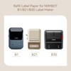 NIIMBOT Label Roll for B1/B21/B3S Label Maker, 2'' x 0.6''x2