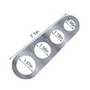Stainless Steel Spaghetti Measurer Tool YQBOOM 2Pcs Pasta Portion Tool