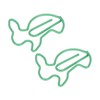 100 Pcs Rabbit Shaped Paper Clip Creative Cute Cartoon Animal